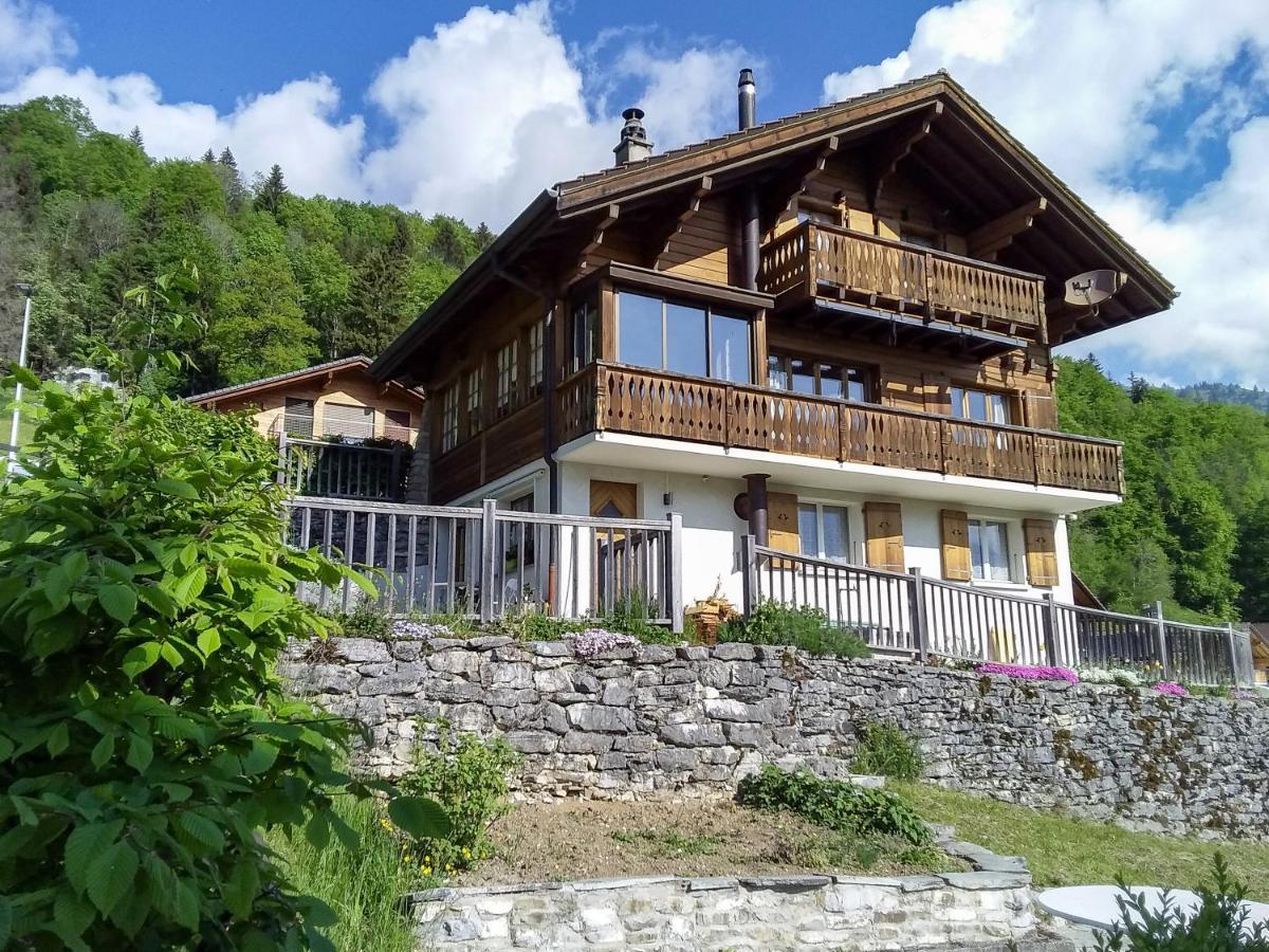 Les Sciernes d'Albeuve Chalet Le Tsale 빌라 외부 사진