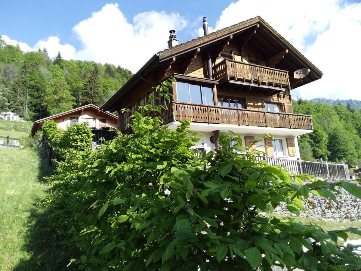 Les Sciernes d'Albeuve Chalet Le Tsale 빌라 외부 사진